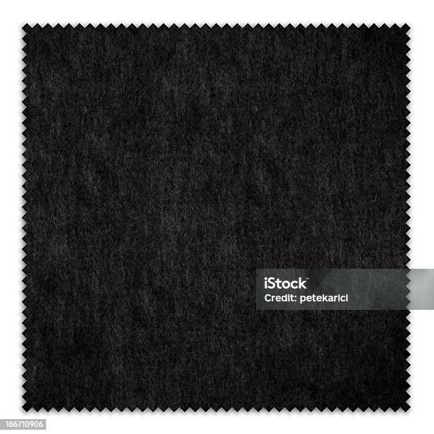 Black Fabric Swatch Stock Photo - Download Image Now - Beige, Black Color, Canvas Fabric