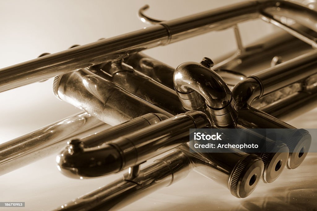 Trompeta - Foto de stock de Blanco - Color libre de derechos