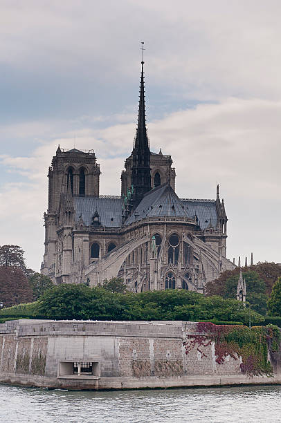 Notre-Dame de Paris - fotografia de stock