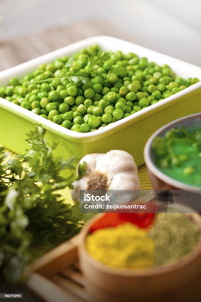 Fresh Green Pea Green pea Appetizer Stock Photo