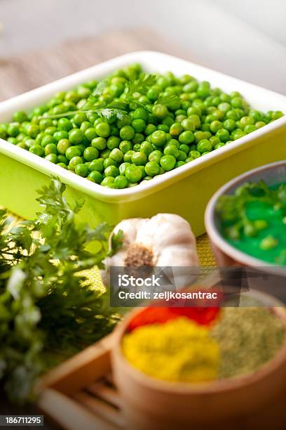 Fresh Green Pea Stock Photo - Download Image Now - Appetizer, Bowl, Close-up