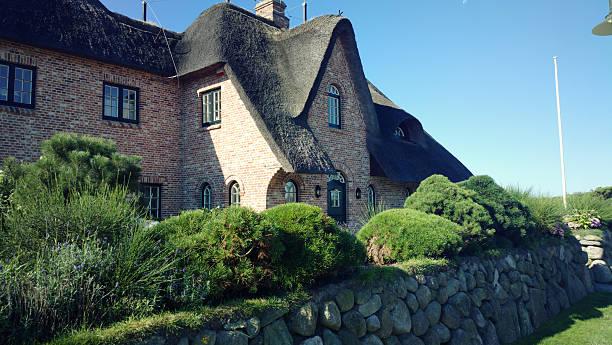 istock Typical thatched roof house on the island Sylt 186711699