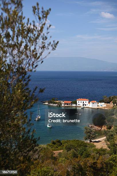 Tzasteni Cove Stock Photo - Download Image Now - Aegean Sea, Bay of Water, Beach