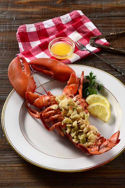 istock Baked Stuffed Lobster 186713275
