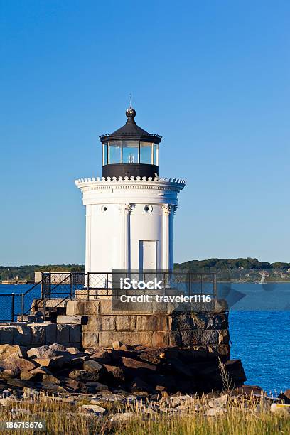 メイン州ポートランドブレークウォーターの灯台 - メイン州のストックフォトや画像を多数ご用意 - メイン州, 灯台, アメリカ合衆国