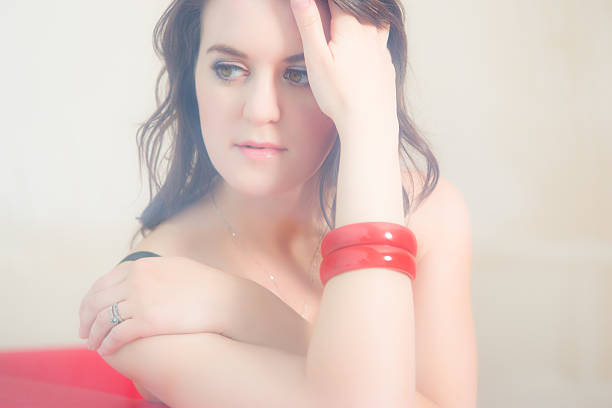 istock Beautiful woman portrait 186713763