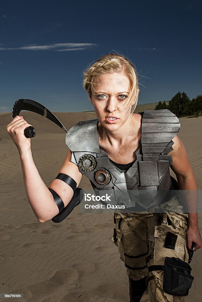Futuristische Militär Krieger - Lizenzfrei Aggression Stock-Foto