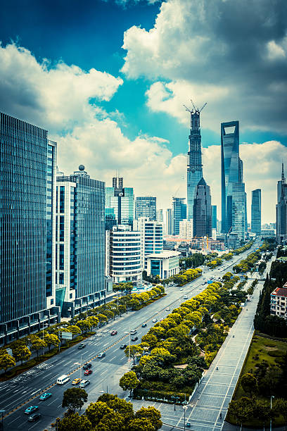 istock cityscape of shanghai 186714283