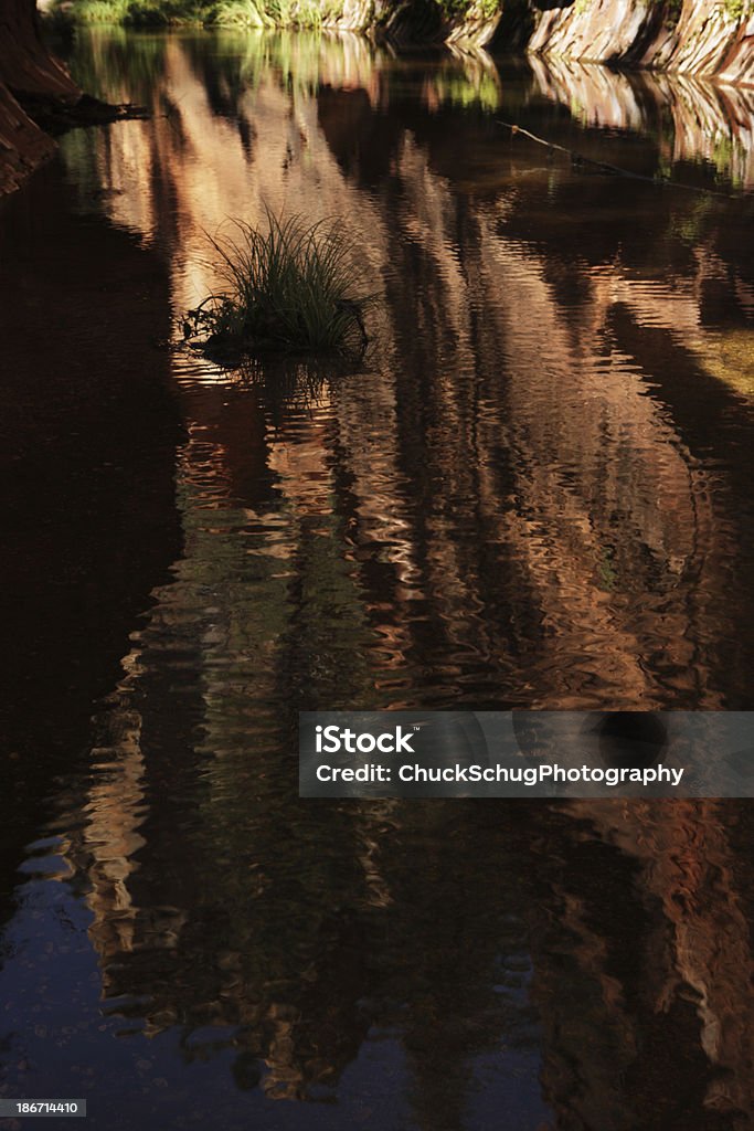 Ranura cañón de agua corriente - Foto de stock de Abrevadero libre de derechos