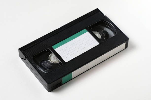 istock Video cassette tape isolated on white background 1867156728