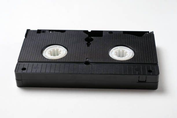 istock Video cassette tape isolated on white background 1867156730