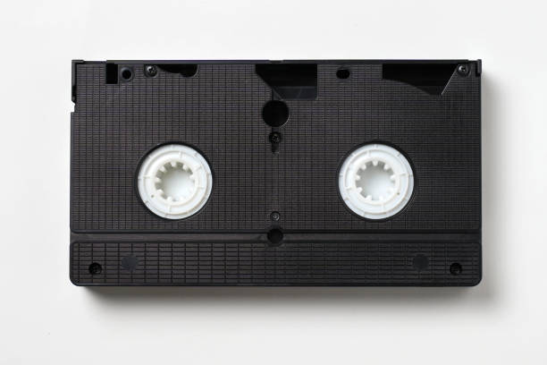 istock Video cassette tape isolated on white background 1867156731