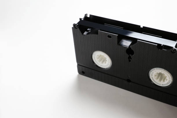 istock Video cassette tape isolated on white background 1867156738