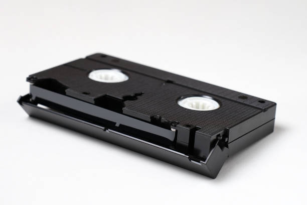 istock Video cassette tape isolated on white background 1867156746