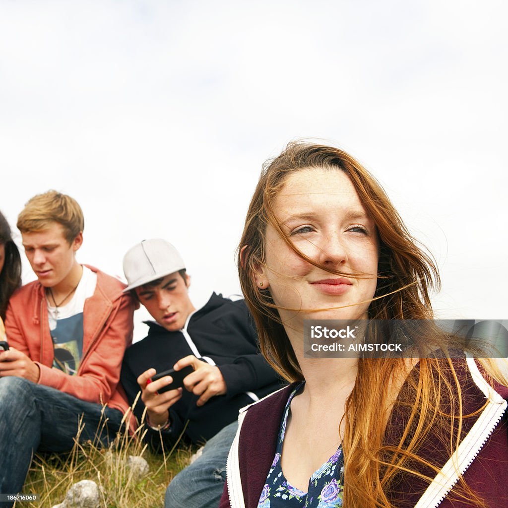 Les adolescents - Photo de Adolescence libre de droits