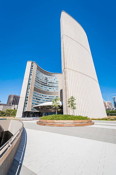 istock Toronto New City Hall Nathan Phillips Square downtown skyscrapers Canada 186716264