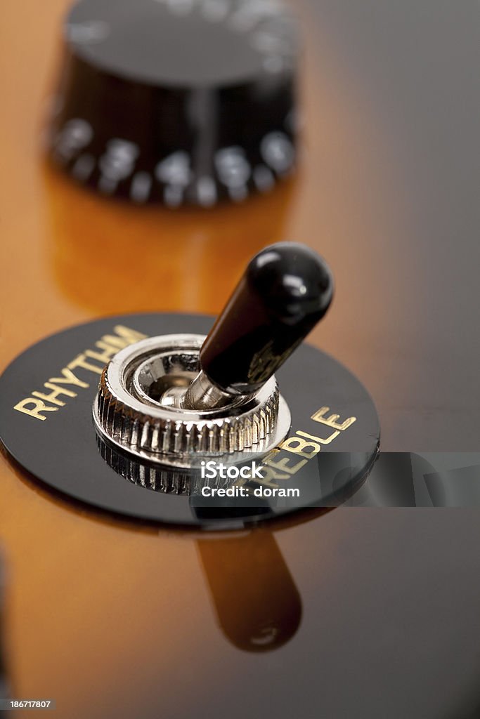 Interruptor Selector de recolección - Foto de stock de Guitarra libre de derechos
