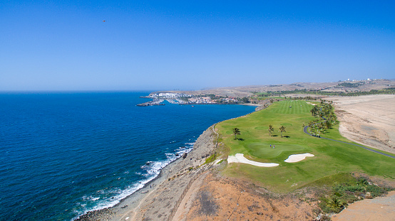 Gran Canaria Golf Courses Aerial Shot