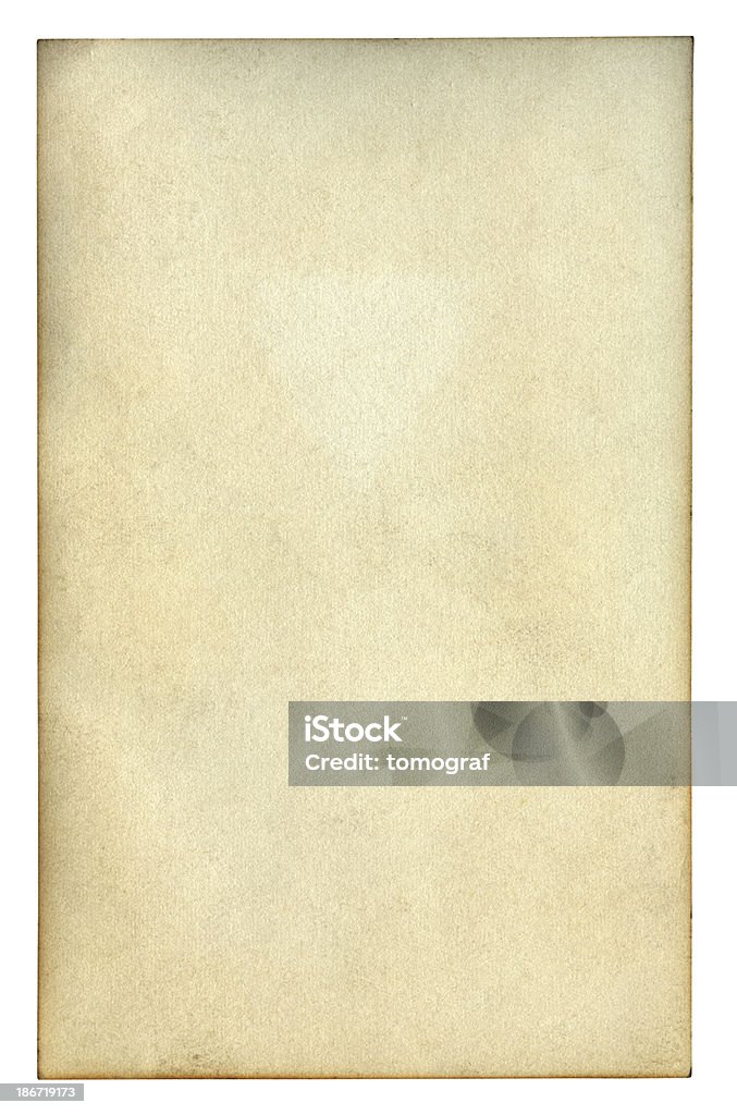 Livro em branco velho isolado, Traçado de Recorte incluído) - Royalty-free Acabado Foto de stock