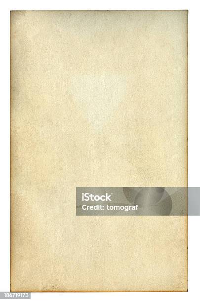 Livro Em Branco Velho Isolado Traçado De Recorte Incluído - Fotografias de stock e mais imagens de Acabado