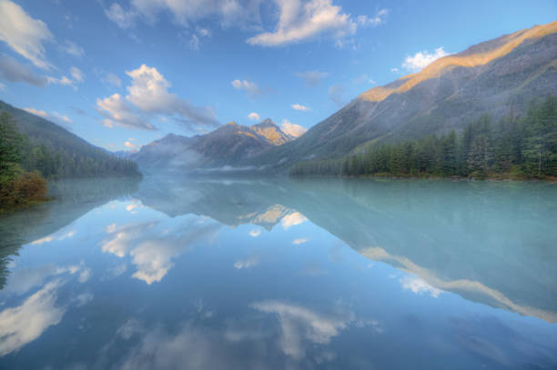 istock Lake in a mountain valley. 1867194806