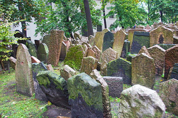 istock The Old Jewish Cemetery in Prague 186719726