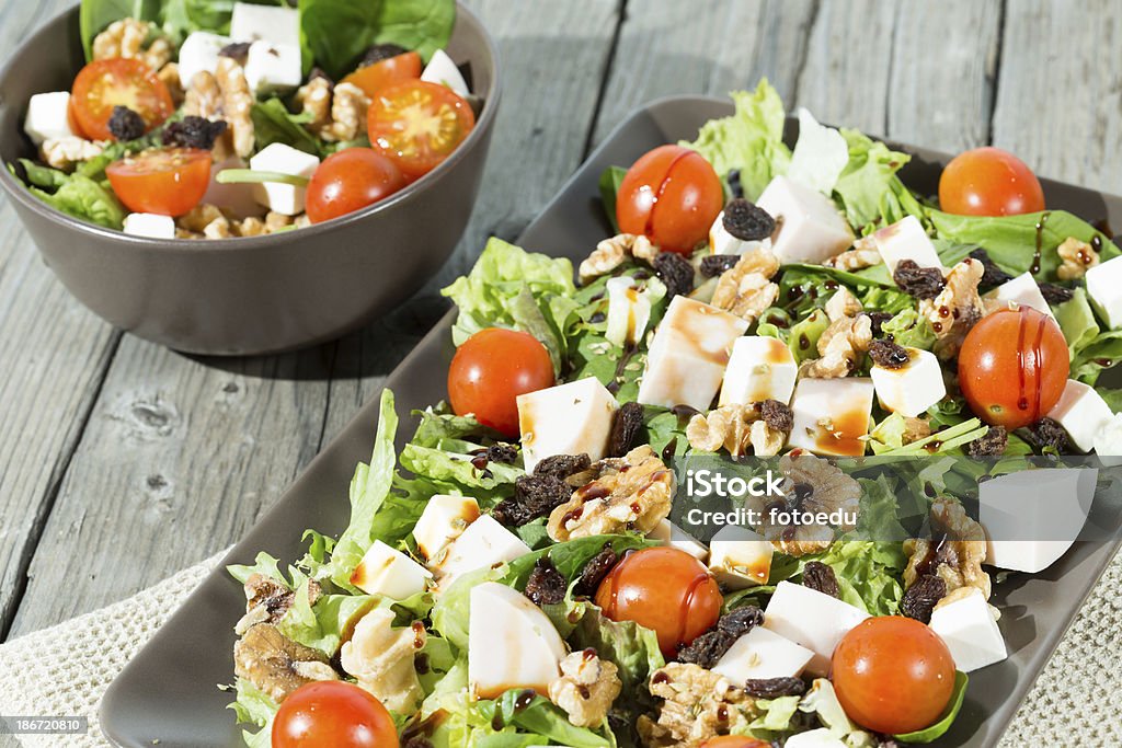 Insalata fresca - Foto stock royalty-free di Alimentazione sana