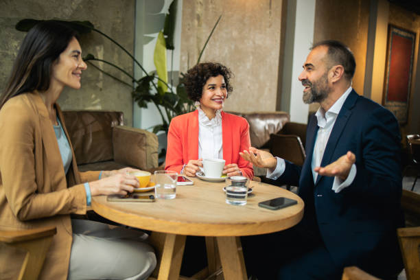 istock Business meeting at the cafe 1867236627
