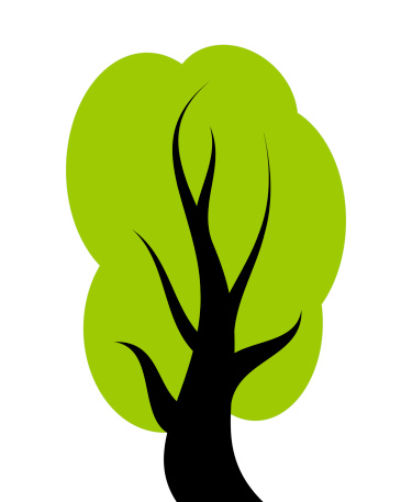 Green tree illustration