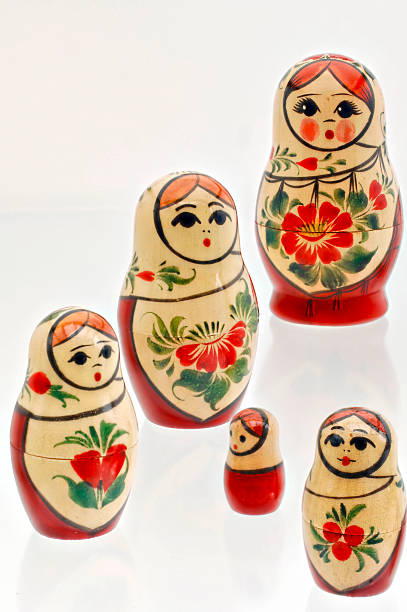 istock Russian wooden dolls matryoshka 186724159