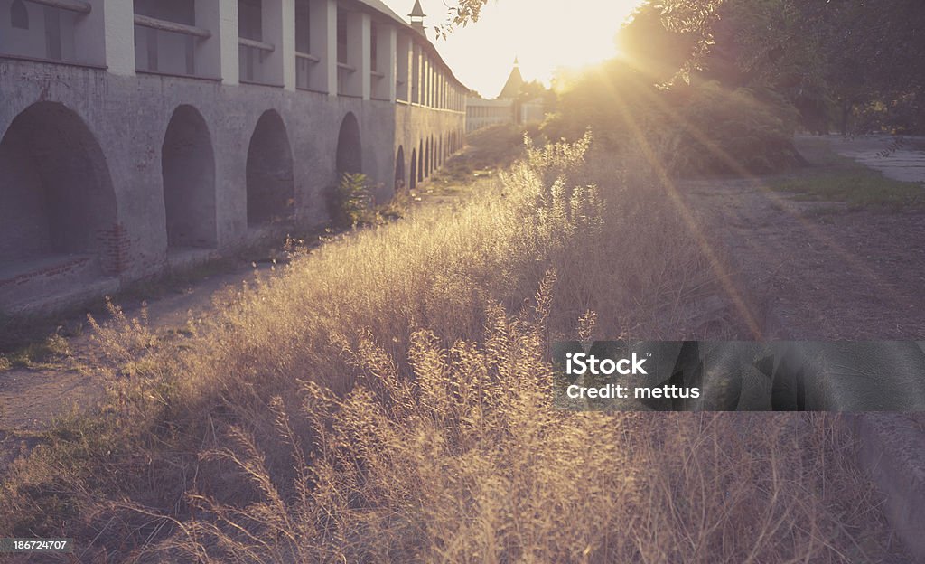 Pôr do sol em de setembro de - Foto de stock de Ajardinado royalty-free