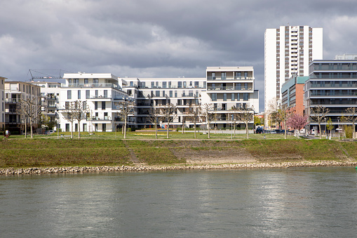 Ludwigshafen and the River Rhine