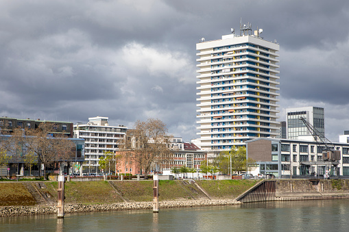 Ludwigshafen and the River Rhine