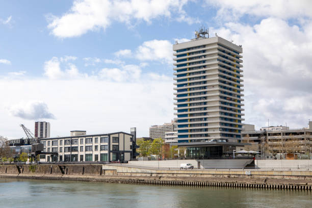 Ludwigshafen and the River Rhine