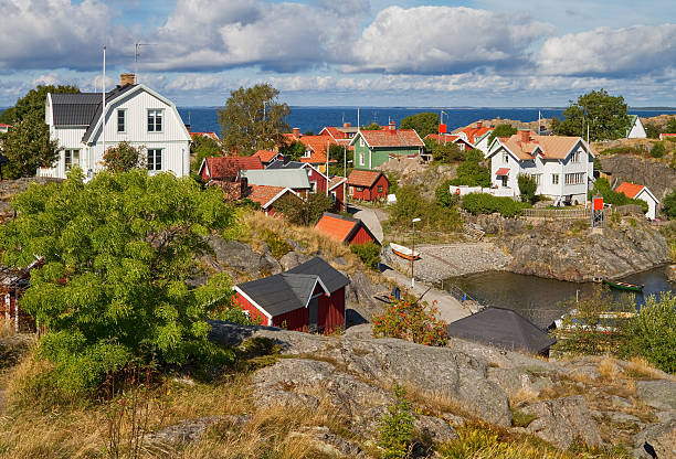 istock Stockholm archipelago village. 186725047