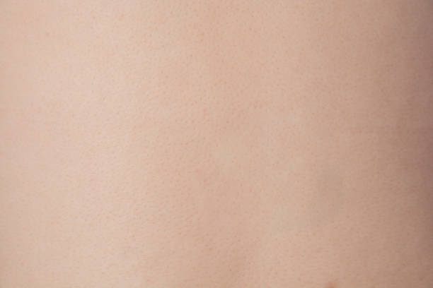 istock Caucasian Healthy human skin surface texture 1867255450