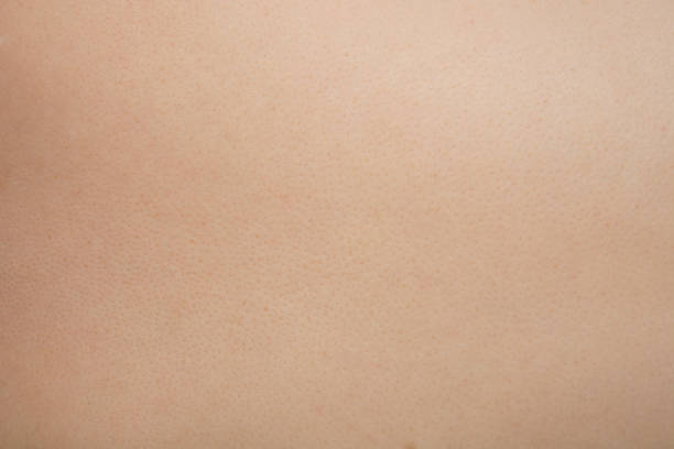 istock Caucasian Healthy human skin surface texture 1867255505