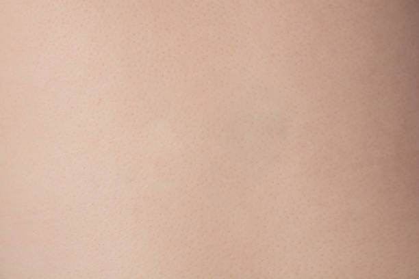 istock Caucasian Healthy human skin surface texture 1867256042
