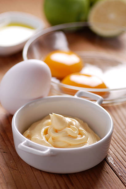 istock mayonnaise sauce with ingredients 186728395