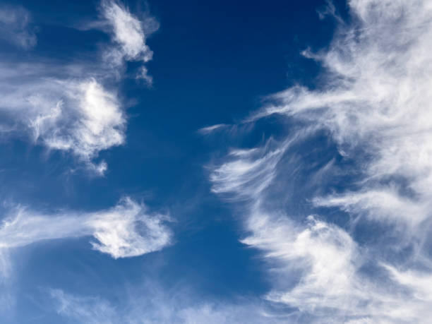 istock Odd formations of cirrus clouds 1867300493