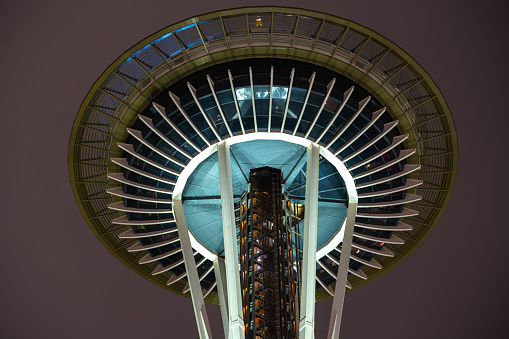 Seattle Space Needle, down town