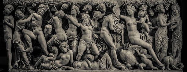 The sarcophagus from the Hellenistic period, Ephesus, Selcuk, Izmir