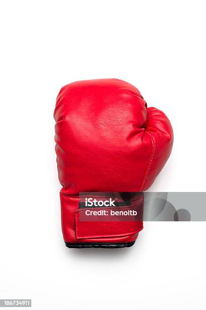 Boxing Glove Stock Photo - Download Image Now - Boxing Glove, White Background, Boxing - Sport