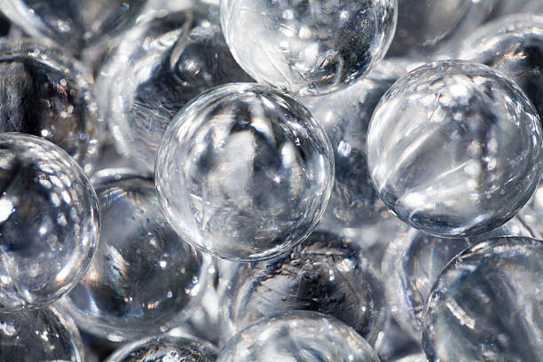 Burbujas de cristal - foto de stock