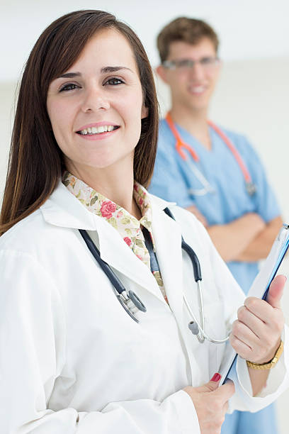 istock Smiling Female Doctor 186734992