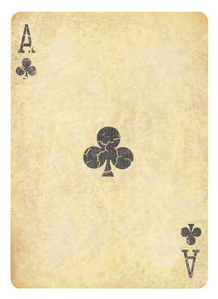 istock Ace Of Clubs Isolated (clipping path included) 186735250