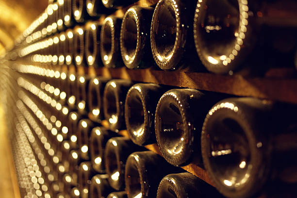 istock champagne cellar with hundreds of bottles 186735505