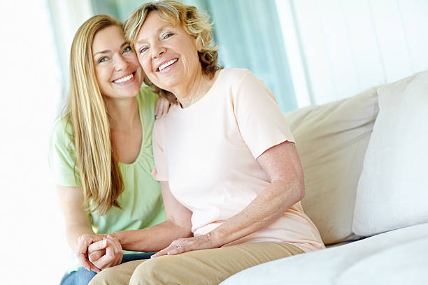istock Paying her lovely mother a visit 186735562