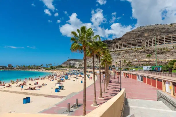 Photo of Amadores beach (Playa del Amadores), Gran Canaria island, Spain