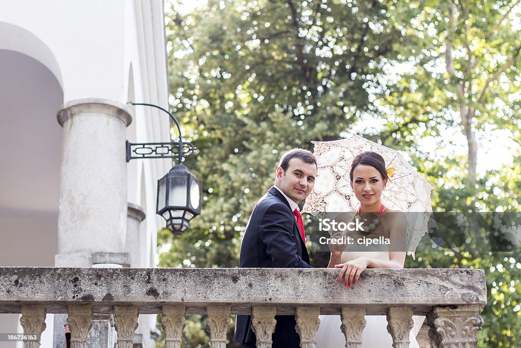 Braut und Bräutigam - Lizenzfrei Attraktive Frau Stock-Foto